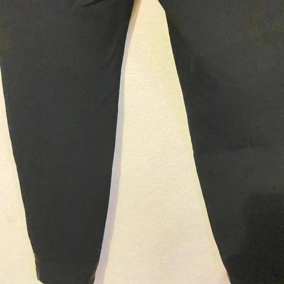 Saks Fifth Avenue 9/15 Exclusive Faux Leather & Ponte Knit Pants - Picture 7 of 8